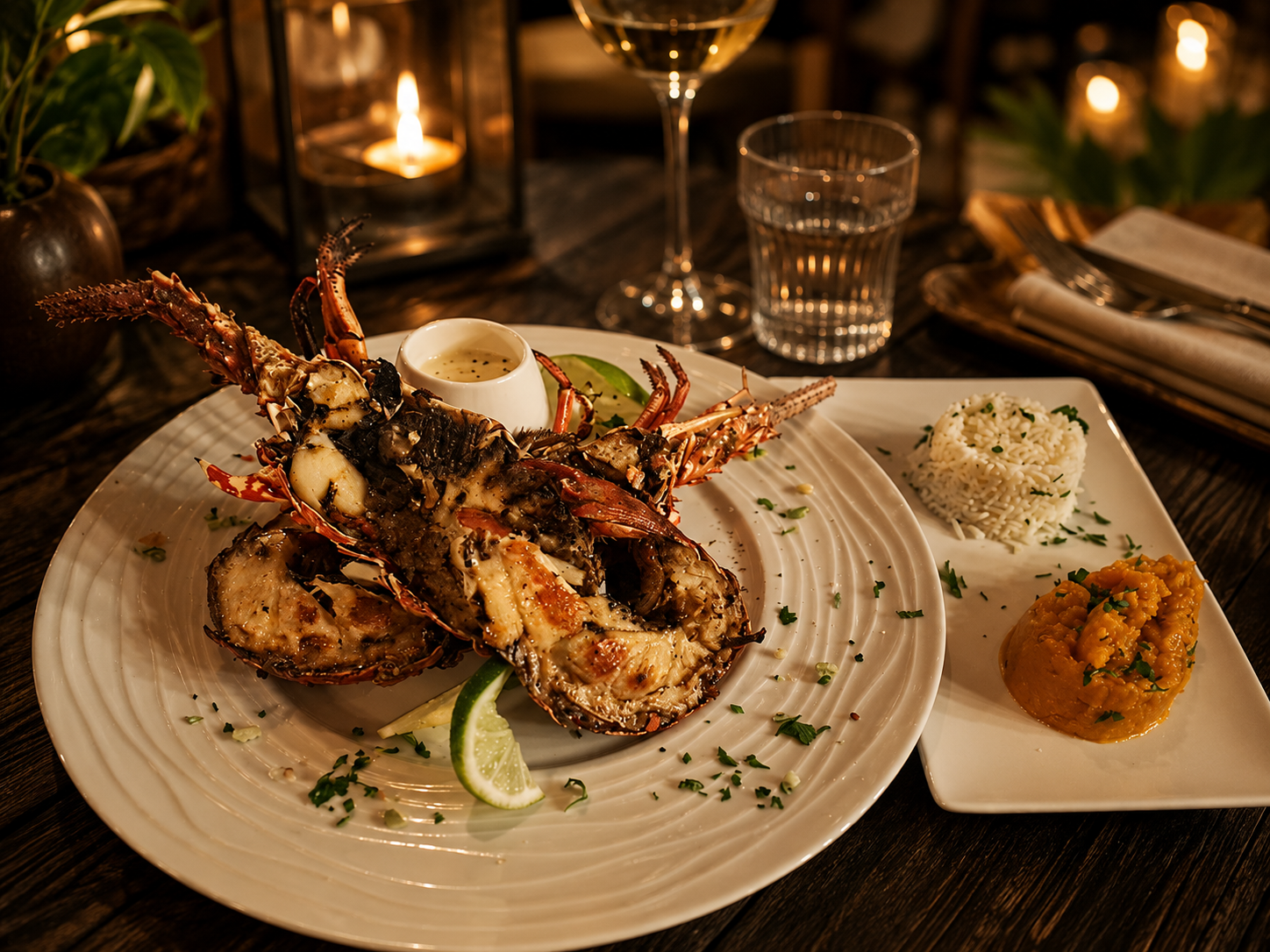 le-mabouya-langouste Le Mabouya - Saint-François - Cuisine de caractère