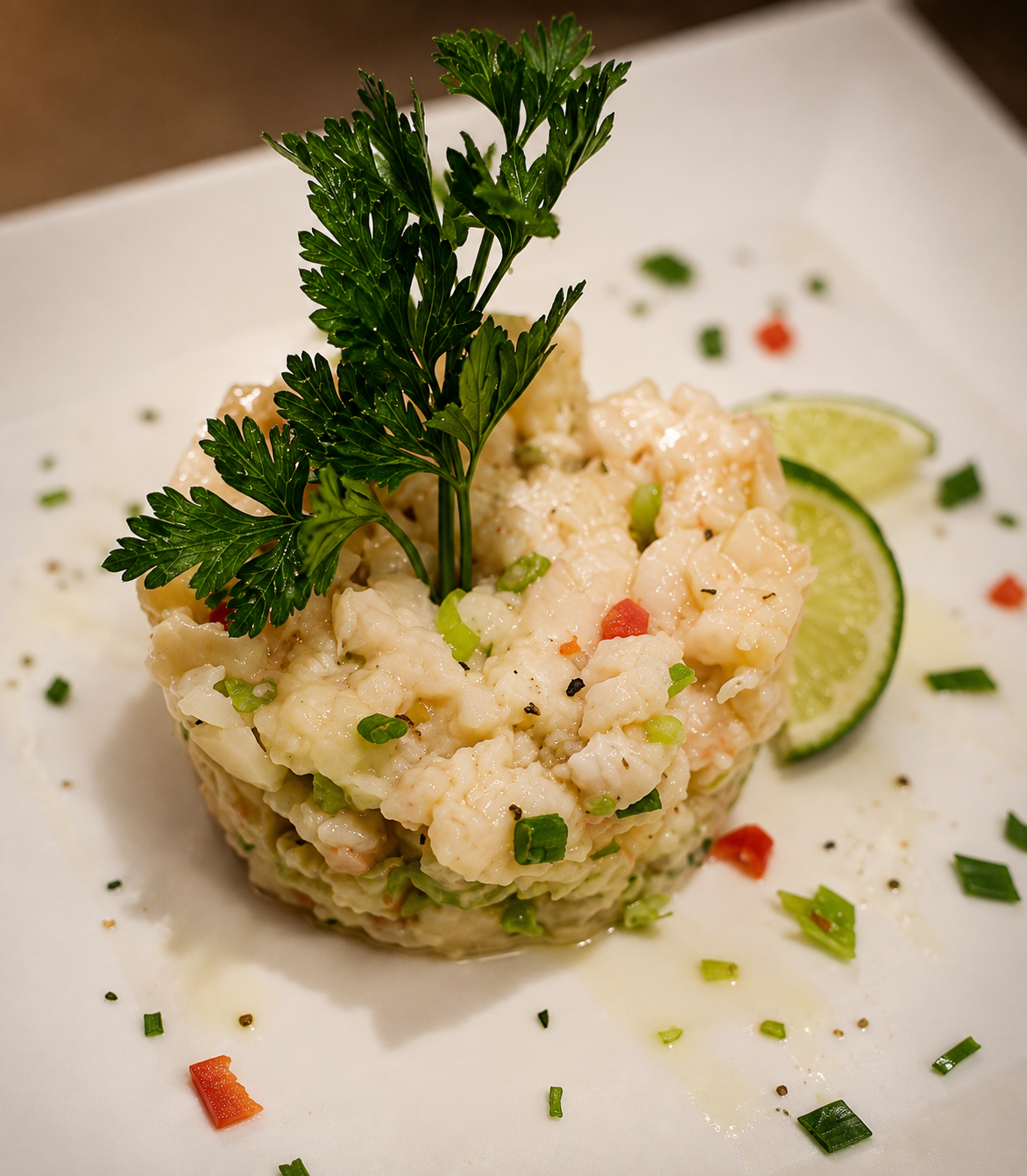 ceviche-de-poisson Ceviche de poisson du moment - Restaurant Le Mabouya - Saint-François (Guadeloupe)