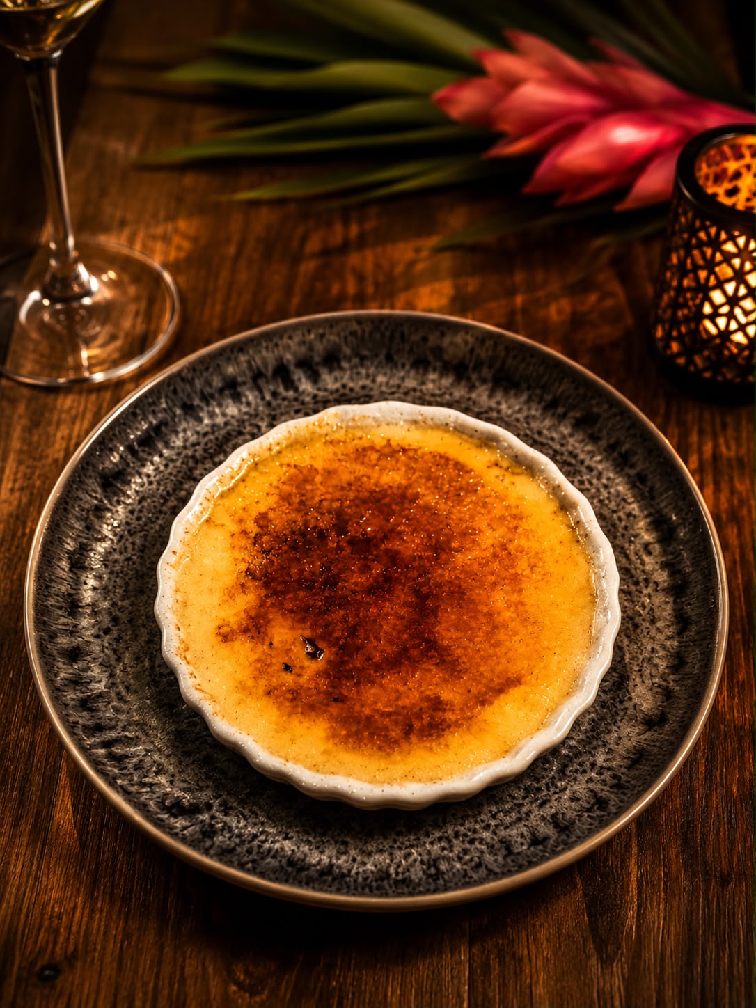 lemabouya-creme-brulee-vanille Crème brûlée - Restaurant Le Mabouya - Saint-François (Guadeloupe)