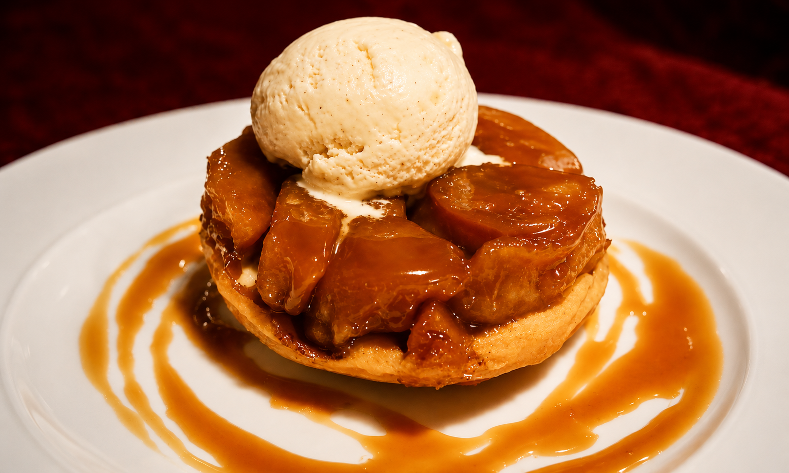 tatin-de-pommes Tatin de pommes - Restaurant Le Mabouya - Saint-François (Guadeloupe)